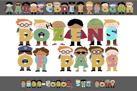 Dozens of Dads Font